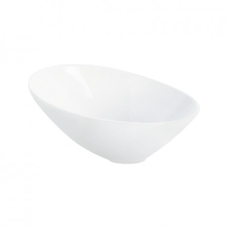 ASA SELECTION ASA A Table Weiss Schale asymmetrisch 22,5x16,5 cm / 0,70 L ASA A Table Миска белая асимметричная 22,5x16,5 см / 0,70 л