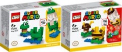 LEGO Super Mario 2er Set: 71392 Frosch-Mario Anzug + 71393 Bienen-Mario Anzug Набор Super Mario из 2 предметов: 71392 костюм лягушки Марио + 71393 костюм пчелы Марио