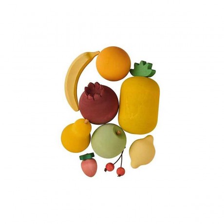 Montessori® Holzspielzeug Fruits Set Набор деревянных игрушек с фруктами