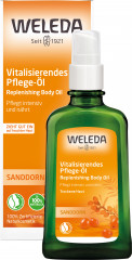 WELEDA SANDDORN Vitalisierendes Pflege-Oel, 100 ml, Облепиховое масло для тела для интенсивного ухода за сухой кожей, 100 мл