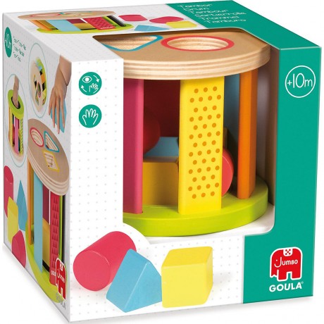 Goula Geometrische Formen-Steckspiel Trommel Игра на барабанах с геометрическими фигурами