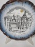 Тарелка декоративная винтажная Johann Haviland Bavaria "Дюссельдорф", коллекционная, фарфор,Германия, 1970-80гг.