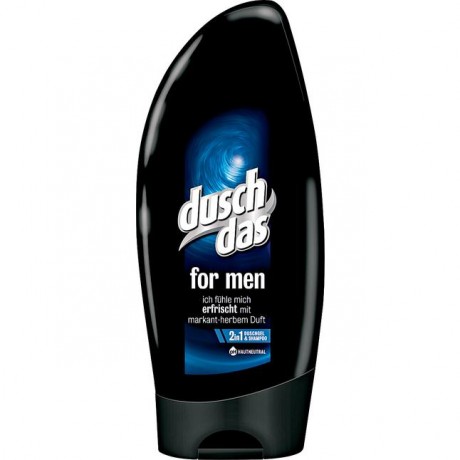 duschdas for Men 2in1 Duschgel Гель для душа и Шампунь 2в1 с остым кислым запахом 250 г