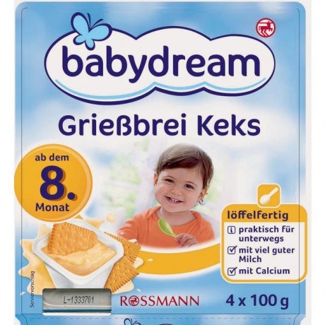 babydream Манная крупаsebrei Манная каша Keks 400 г