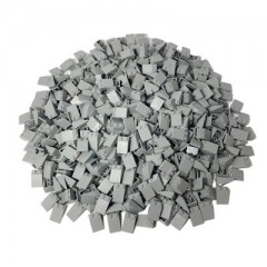 LEGO LEGO 3x2 Dachsteine Hellgrau - Slope 3298 - 250x LEGO 3x2 Черепица светло-серая — уклон 3298 — 250x