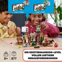 LEGO LEGO Super Mario 71401 Luigi’s Mansion: Gruseliges Versteckspiel – Erweiterungsset LEGO Super Mario 71401 Luigi's Mansion Spooky Play and Seek дополнительный набор