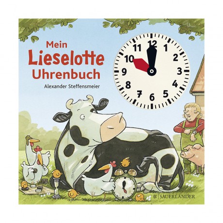 Sauerlander Verlag Mein Lieselotte Uhrenbuch Моя книга часов Lieselotte