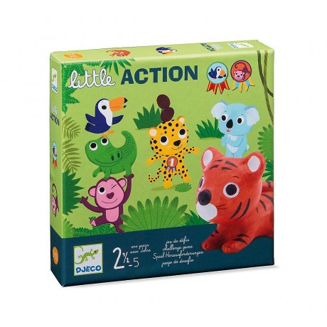DJECO Spiel Action und Spiegelungen Lernspiele Set Little Action Play Action and Mirrors Образовательные игры Set Little Action