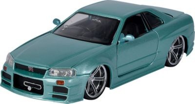 Jada Fast  Furious 2002 Nissan Skyline 1:24 Форсаж 2002 Nissan Skyline 1:24