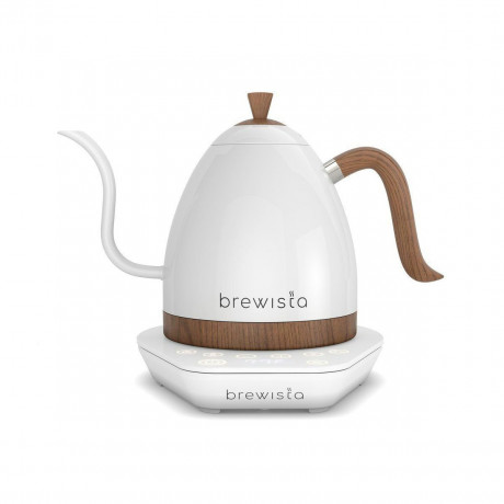 Brewista Brewista Wasserkocher Artisan Gooseneck Variable Kettle Pearl White/White Base 1 l, 1000 W, Temperatureinstellung, Warmhaltefunktion Чайник Brewista Artisan Gooseneck Variable Kettle Pearl White/White Base 1 л, 1000 Вт, регулировка температуры,