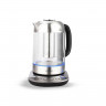 Michelino Wasserkocher Wasserkocher Glas mit Teefilter und Temperaturwahl, 1.7 l, 2200 W, Kabelloser Teekocher Стеклянный чайник Michelino с чайным фильтром и выбором температуры, 1,7 л, 2200 Вт, беспроводная заварка