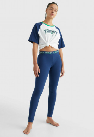 Tommy Hilfiger LEAGUE LEGGING Pyjama bottoms twilight indigo ЛЕГГИНГИ LEAGUE Пижамные штаны сумеречный индиго