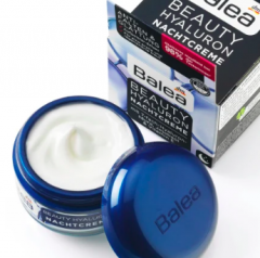 Balea Beauty Hyaluron Nachtcreme, Балеа Ночной крем для лица с гиалуроновой кислотой, 50 мл