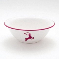 Gmundner Keramik Gmundner Keramik Bordeauxroter Hirsch Salatschussel d: 20 cm / 0,5 L Салатник Gmundner керамический бордо из благородного оленя d: 20 см / 0,5 л