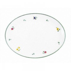 Gmundner Keramik Gmundner Keramik Streublumen Platte oval 28 cm Gmundner Керамическая тарелка для цветов, овальная, 28 см
