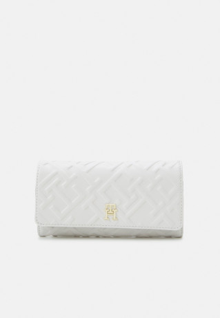 Tommy Hilfiger ICONIC FLAP MONO Wallet weathered white ICONIC FLAP MONO Бумажник выветрившийся белый