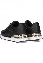 Tommy Hilfiger ELEVATED FEMININE RUNNER Trainers zwart ELEVATED FEMININE RUNNER — Кроссовки хотя