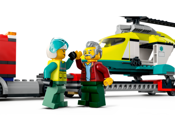 Lego Hubschrauber Transporter вертолет транспортер