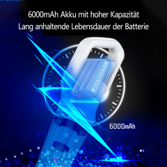 Dedom Dedom Akku-Stielstaubsauger 2 in 1 kabelloser Staubsauger, Handstaubsauger, Elektrostaubsauger, Autostaubsauger,Hygienefilter mit LED-Licht,120W,12000Pa,377*120*89cm  Беспроводной пылесос Dedom 2 в 1, беспроводной пылесос, ручной пылесос, электричес