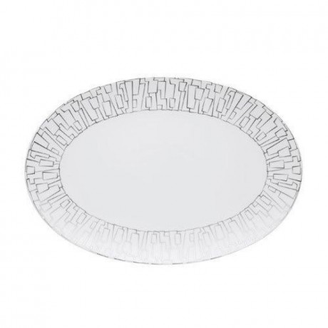 Rosenthal studio-line Rosenthal studio-line TAC 02 Skin Platin Platte 25 cm Тарелка Rosenthal studio-line TAC 02 из платины кожи 25 см