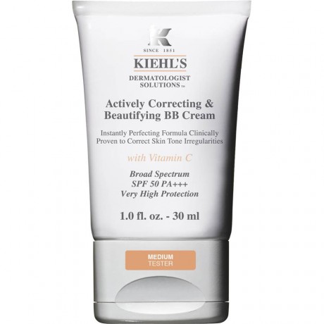 Kiehl's Feuchtigkeitspflege Actively Correcting and Beautifying BB Cream SPF 50 Dermatologist Solutions, Medium / 30 мл