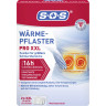 SOS Warme-Pflaster PRO XXL, 2 Stuck, SOS Согревающий пластырь PRO XXL, при болях в спине и суставах, до 12 часов тепла, 2 шт.