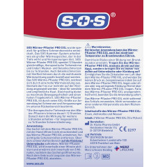 SOS Warme-Pflaster PRO XXL, 2 Stuck, SOS Согревающий пластырь PRO XXL, при болях в спине и суставах, до 12 часов тепла, 2 шт.