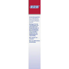 SOS Warme-Pflaster PRO XXL, 2 Stuck, SOS Согревающий пластырь PRO XXL, при болях в спине и суставах, до 12 часов тепла, 2 шт.