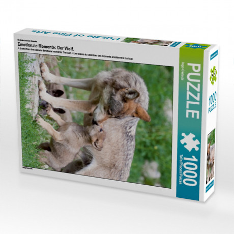 CALVENDO Puzzle CALVENDO Puzzle Emotionale Momente: Der Wolf. Пазл CALVENDO Пазл Эмоциональные моменты: Волк.