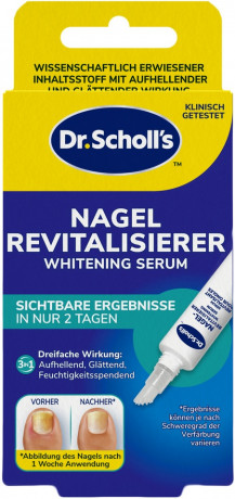 SCHOLL Nagel Revitalisierer, 10 ml, Шолль Восстановитель ногтей, укрепление и блеск, 10 мл