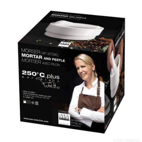 ASA SELECTION ASA 250°C plus Morser mit Stossel d: 14 cm / h: 7 cm ASA 250°C плюс ступка с пестиком d: 14 см / высота: 7 см