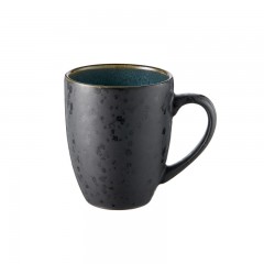 Bitz Bitz Gastro black / green Becher mit Henkel 0,30 L / h: 10 cm Кружка Bitz Gastro черная/зеленая с ручкой 0,30 л / высота: 10 см