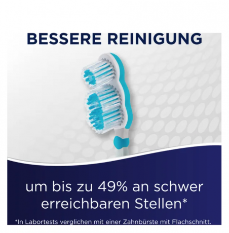 Dr.BEST Polimed Zahnburste, Mittel 3er-Set, Набор зубных щеток Polimed, средний жесткости, 3 штуки