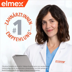 elmex Kariesschutz Zahnpasta 3x 75 ml Vorteilspack, Зубная паста Kariesschutz с аминофторидом для укрепления эмали, 3 × 75 мл