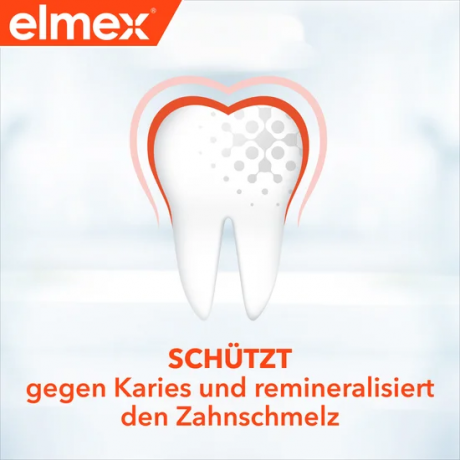elmex Kariesschutz Zahnpasta 3x 75 ml Vorteilspack, Зубная паста Kariesschutz с аминофторидом для укрепления эмали, 3 × 75 мл