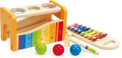 HAPE Xylophon und Hammerspiel ксилофон и молоток