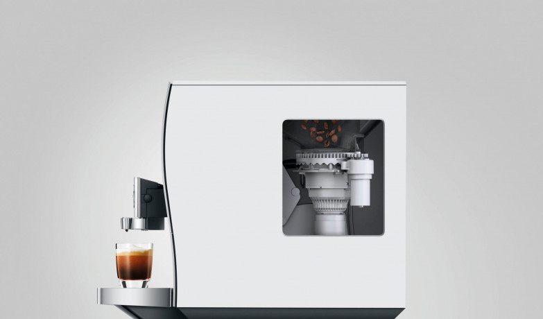 JURA JURA Kaffeevollautomat 15348 Z10 Aluminium White (EA)  Полностью автоматическая кофемашина JURA 15348 Z10 Aluminium White (EA)