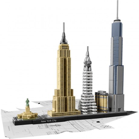 LEGO Architecture 21028 New York City ЛЕГО Нью-Йорк