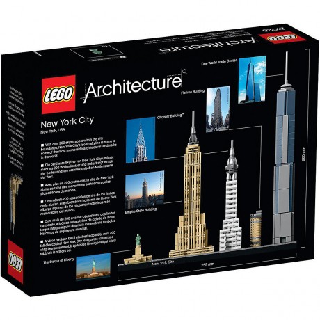 LEGO Architecture 21028 New York City ЛЕГО Нью-Йорк