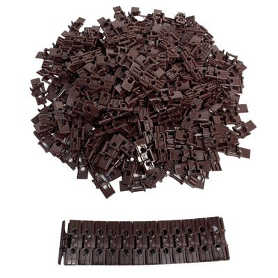 LEGO LEGO grosse Kettenglieder Dunkelbraun - 500 Stuck - Kette 57518 Большие звенья цепи LEGO темно-коричневые - 500 штук - цепь 57518