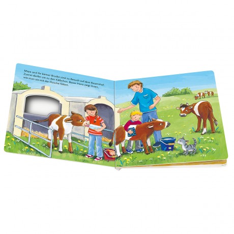 Ravensburger Mein Bauernhof Gucklochbuch Книга-глазок "Моя ферма"