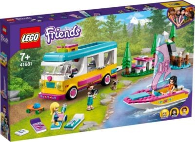 LEGO 2er Set: Friends 41681 Wohnmobil- und Segelbootausflug + Wassererlebnispark Набор из 2 предметов: Friends 41681 Поездка на автодоме и парусной лодке + Парк водных приключений