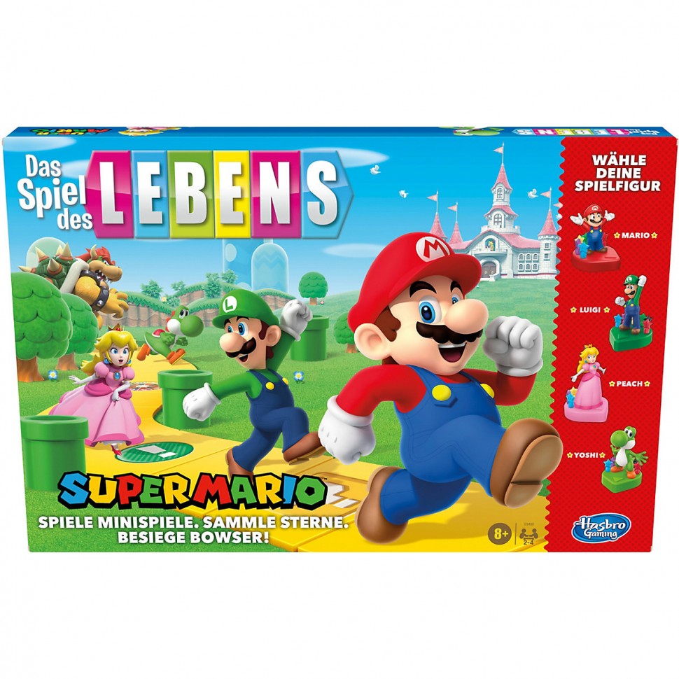 Купить Hasbro Das Spiel des Lebens Super Mario Игра жизни Супер Марио в  интернет-магазине Diskontshop.eu Германия всего за 6 193 руб. в