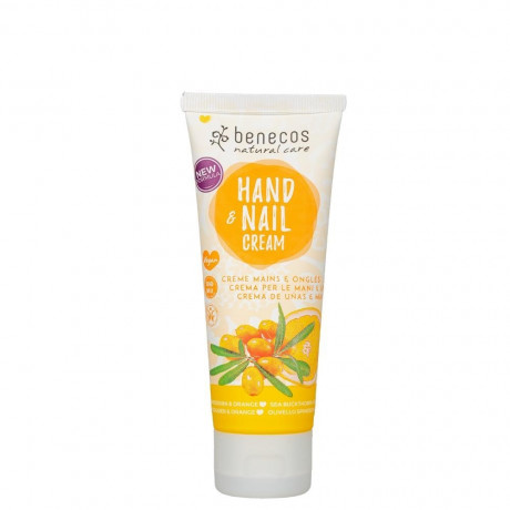 benecos Sanddorn Hand & Nail Cream 75ml  Облепиха Крем для рук и ногтей 75мл