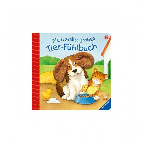 Ravensburger Mein erstes grosses Tier-Fuhlbuch Моя первая большая книга о животных
