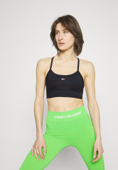 Tommy Hilfiger ESSENTIALS LOW BRA Light support sports bra desert sky ESSENTIALS LOW BRA Спортивный бюстгальтер с легкой поддержкой небо пустыни