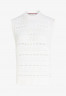 Tommy Hilfiger CROCHET CREW NECK Jumper ecru КРУГЛЫЙ ВЫРЕЗ КРЮЧКОМ Джемперы экрю