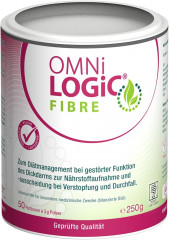 OMNi LOGiC Fibre 250g Натуральная клетчатка для нормализации пищеварения, для всех семьи, без глютена и лактозы, 250г
