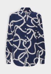 Tommy Hilfiger ROPE FLEUR Button-down blouse coastal/carbon navy ROPE FLEUR Блуза на пуговицах прибрежный / углеродный флот