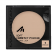 MANHATTAN Cosmetics Soft Powder Chocolat 09, Пудра для лица компактная , 9 г